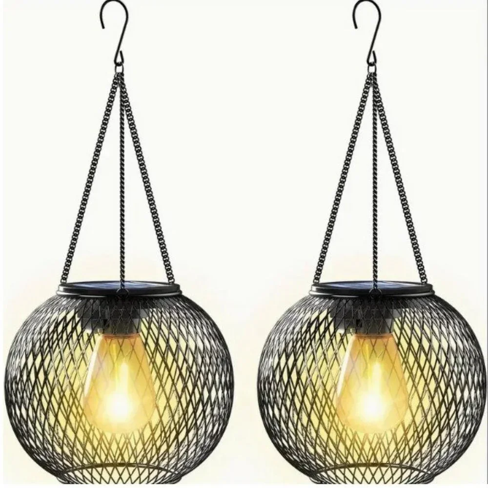 NWT SOLAR LANTERNS 2-PACK - Picture 1 of 3